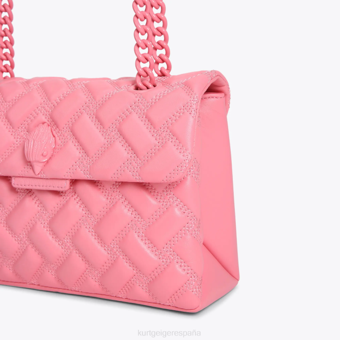 Kurt Geiger mujer bolso kensington londres empapado 2LPR92 | bolsas rosa